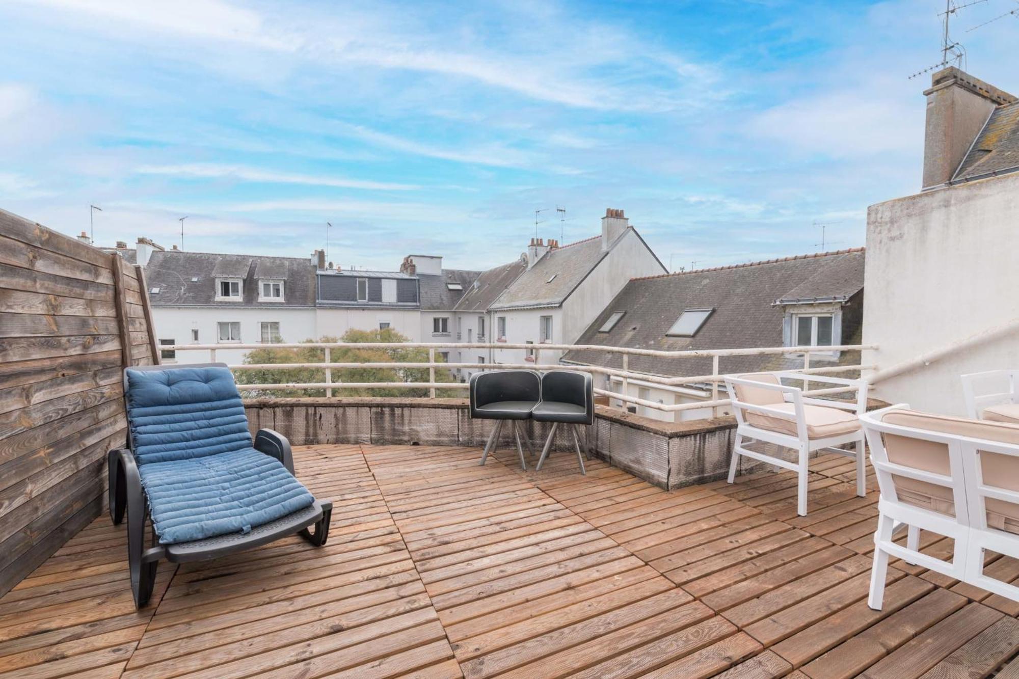 Terrasse Du Maine - Centre Ville - Wifi แซงต์-นาแซร์ ภายนอก รูปภาพ
